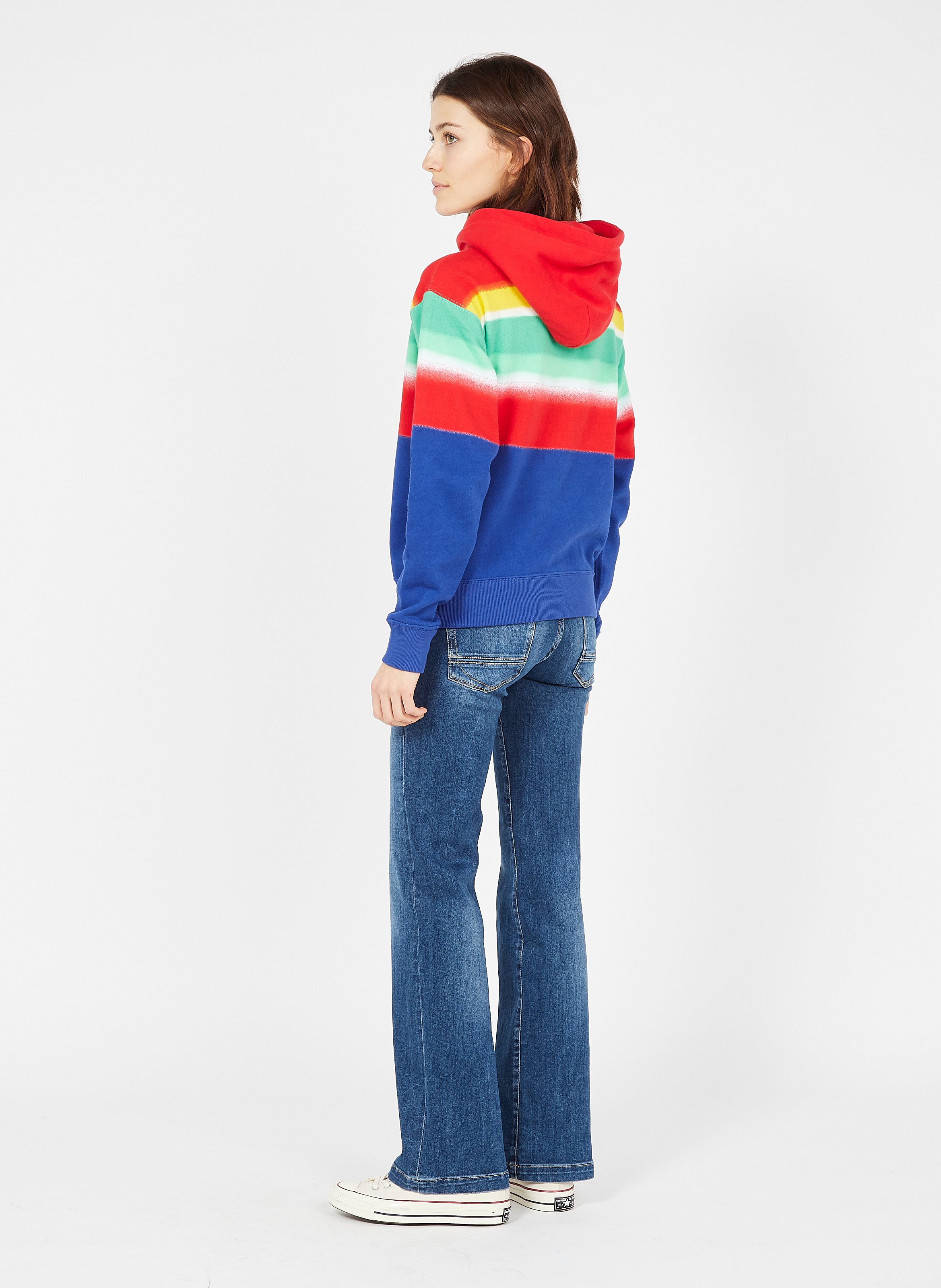 Polo Ralph Lauren - Sudadera blanca de algodón con capucha para niña |  Childrensalon