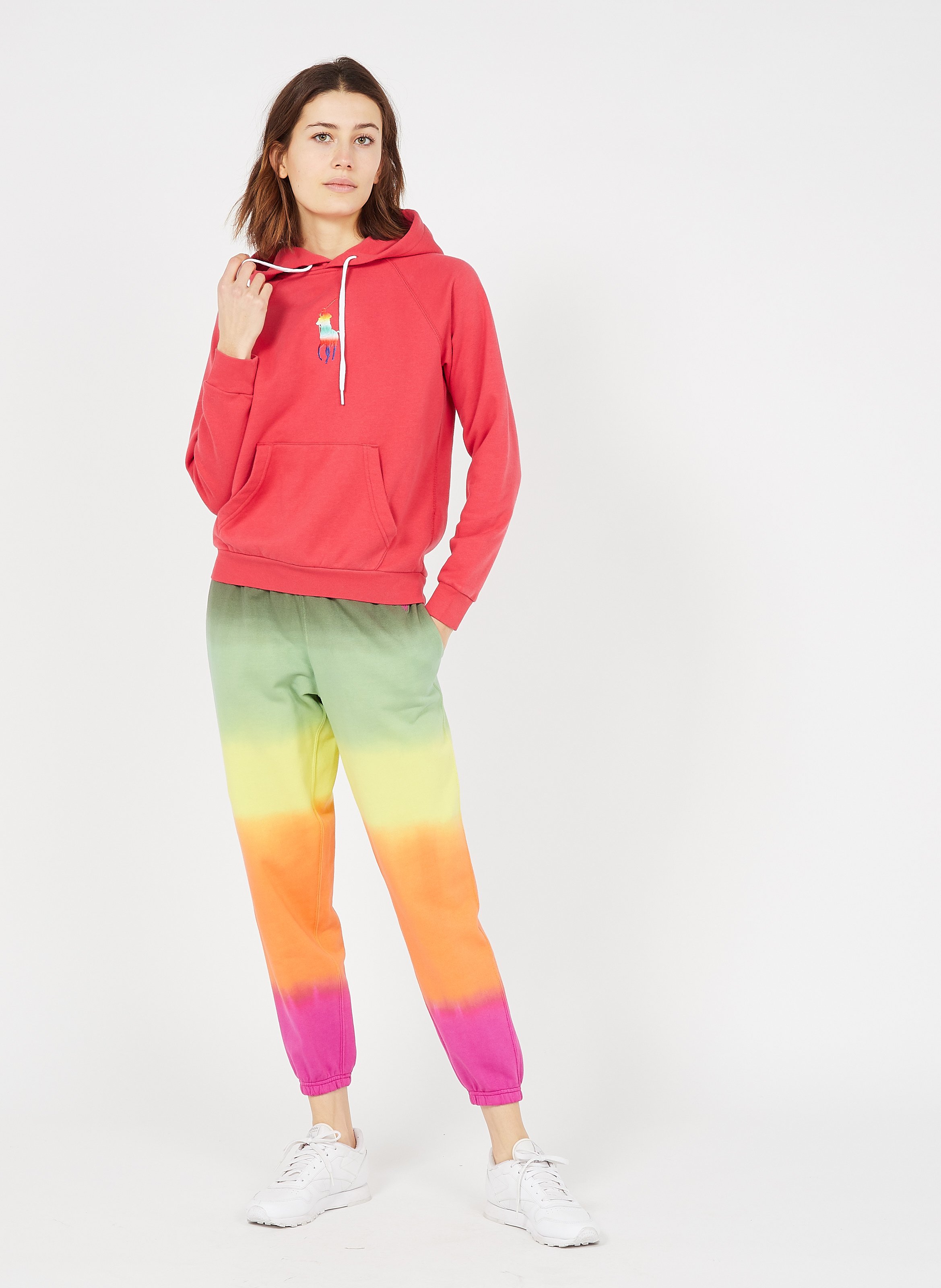 Sudadera De Mezcla De Algodón Con Capucha Red Polo Ralph Lauren - Mujer |  Place des Tendances