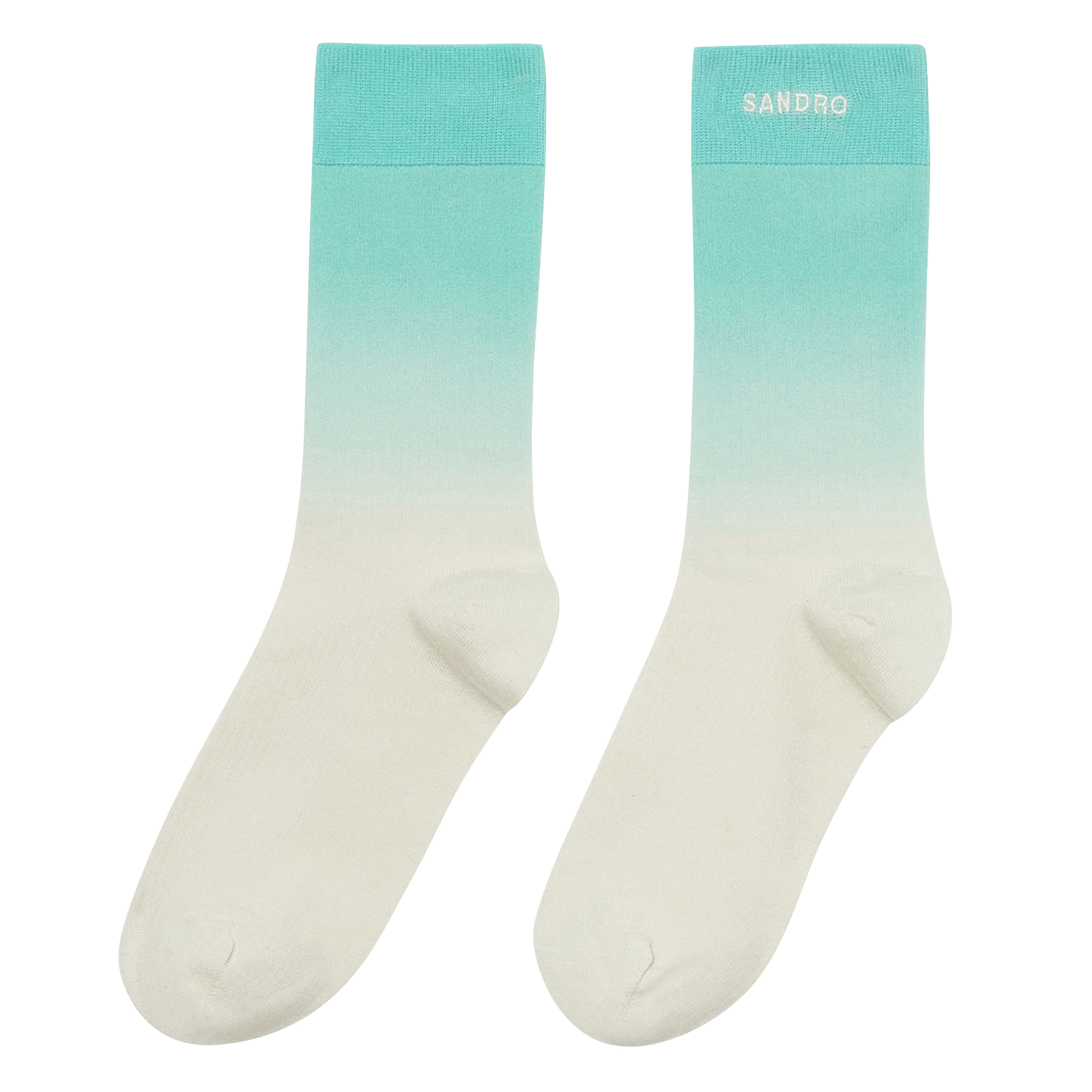 Calcetines De Mezcla De Algodón Con Estampado Tie-dye Bleu Eau Sandro -  Mujer | Place des Tendances
