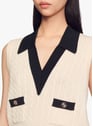 SANDRO ECRU Beige