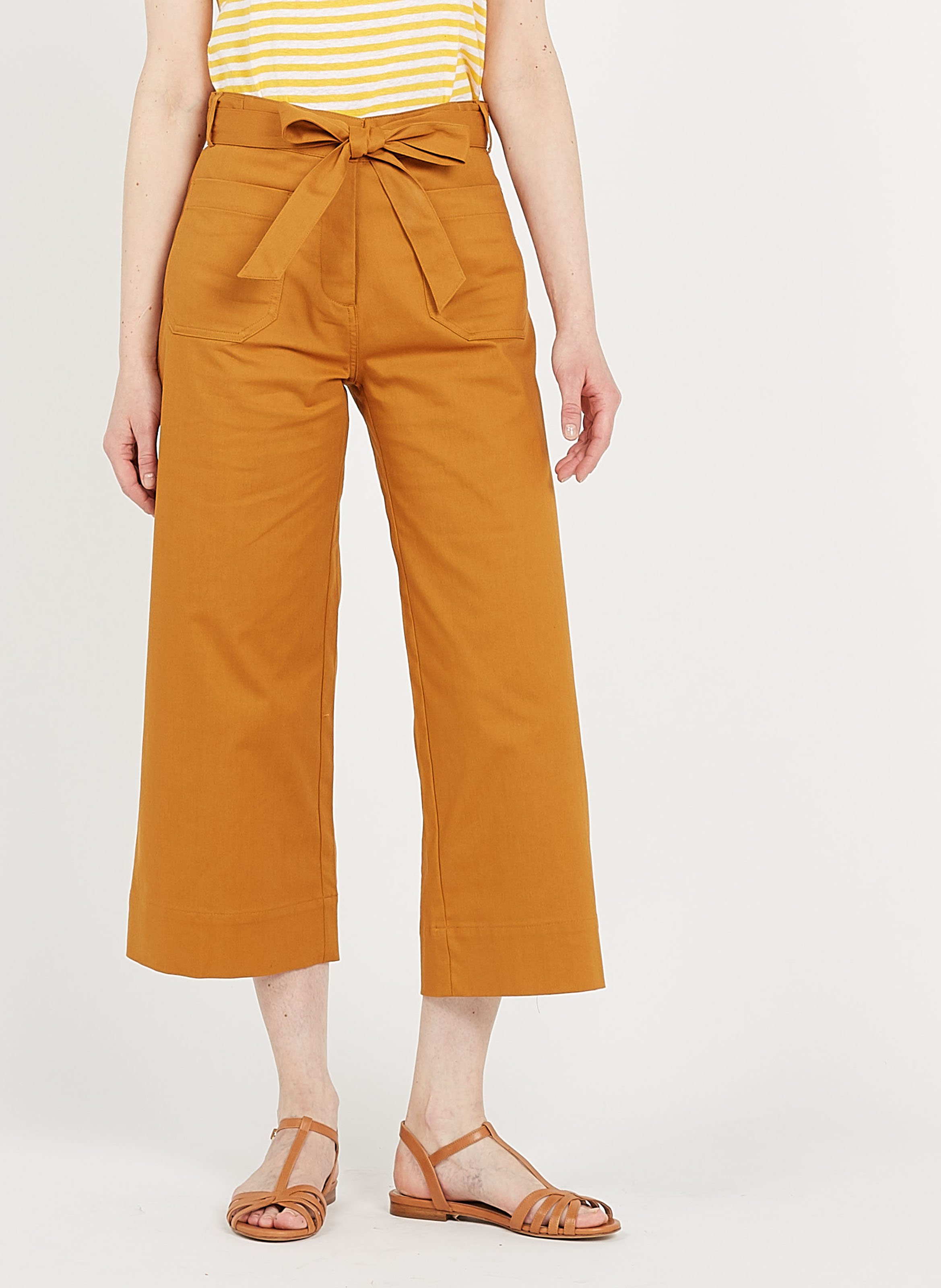 Pantalón ancho naranja de Edited – it.closet