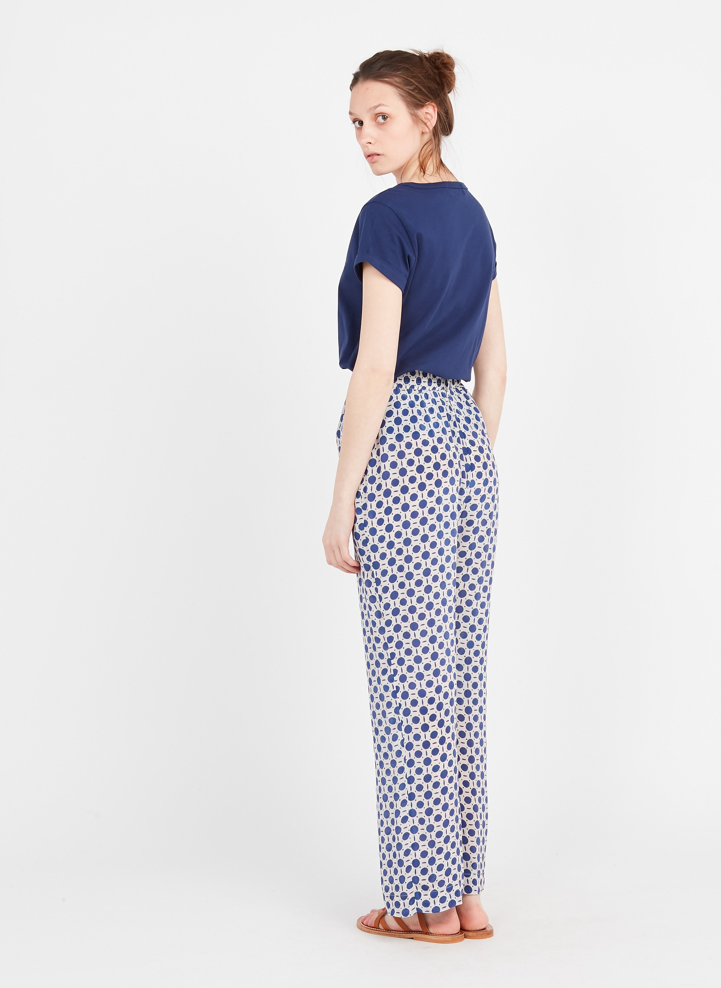 Pantalón Ancho De Lunares Nocturne Stella Forest - Mujer | Place des  Tendances