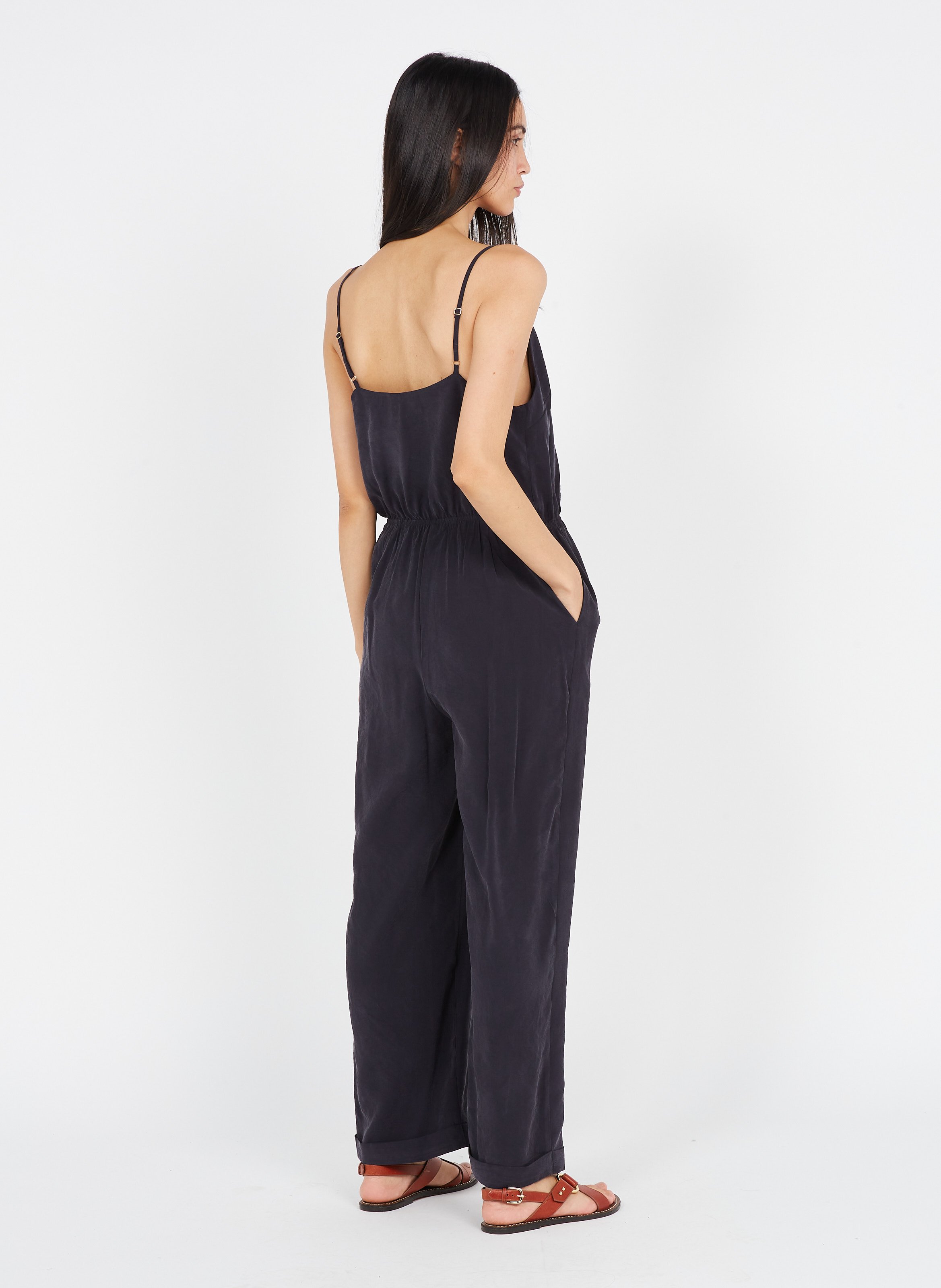 Mono Ancho De Tirantes Navy The Korner - Mujer | Place des Tendances