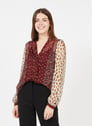 TWINSET PATTERN PATCH MICROFLEUR/ANIMALIER Multicolor