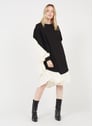 TWINSET BIC.NOIR/NEIGE Negro
