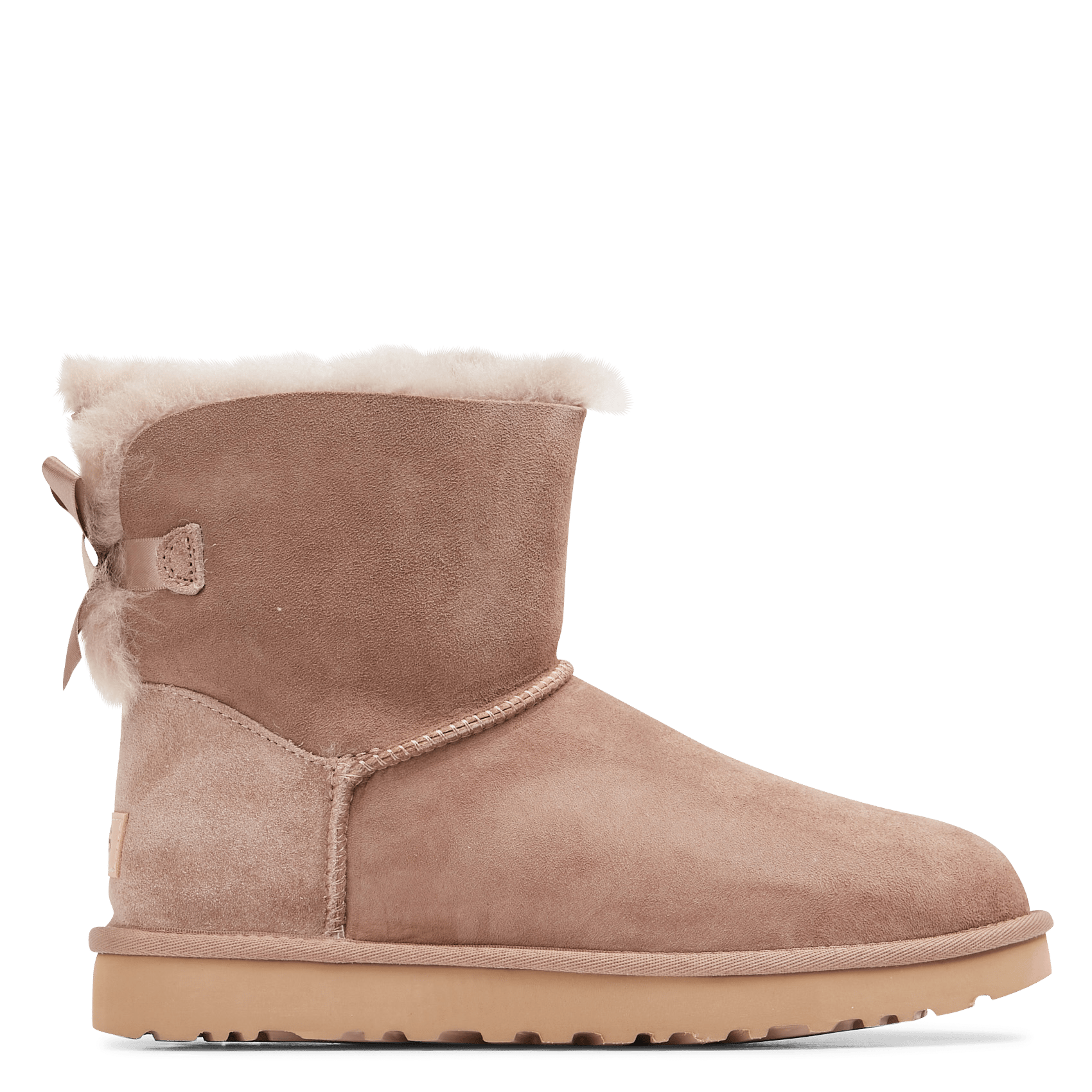 Botas De Piel Con Pelo Caribou Ugg - Mujer | Place des Tendances