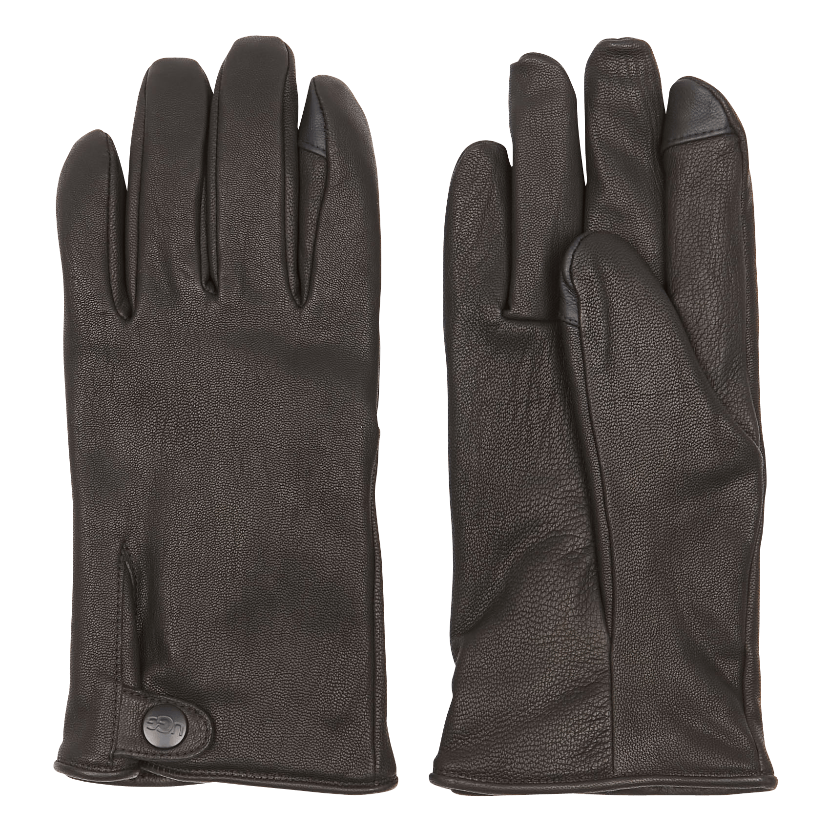 Guantes De Piel Black Ugg - Hombre | Place des Tendances