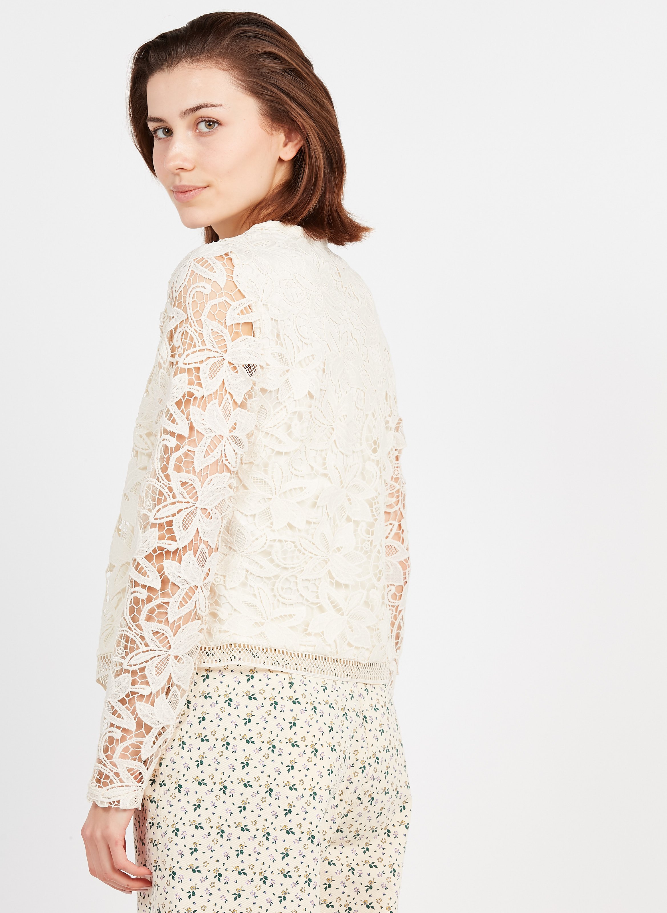 Chaqueta De Guipur Birch Vila - Mujer | Place des Tendances
