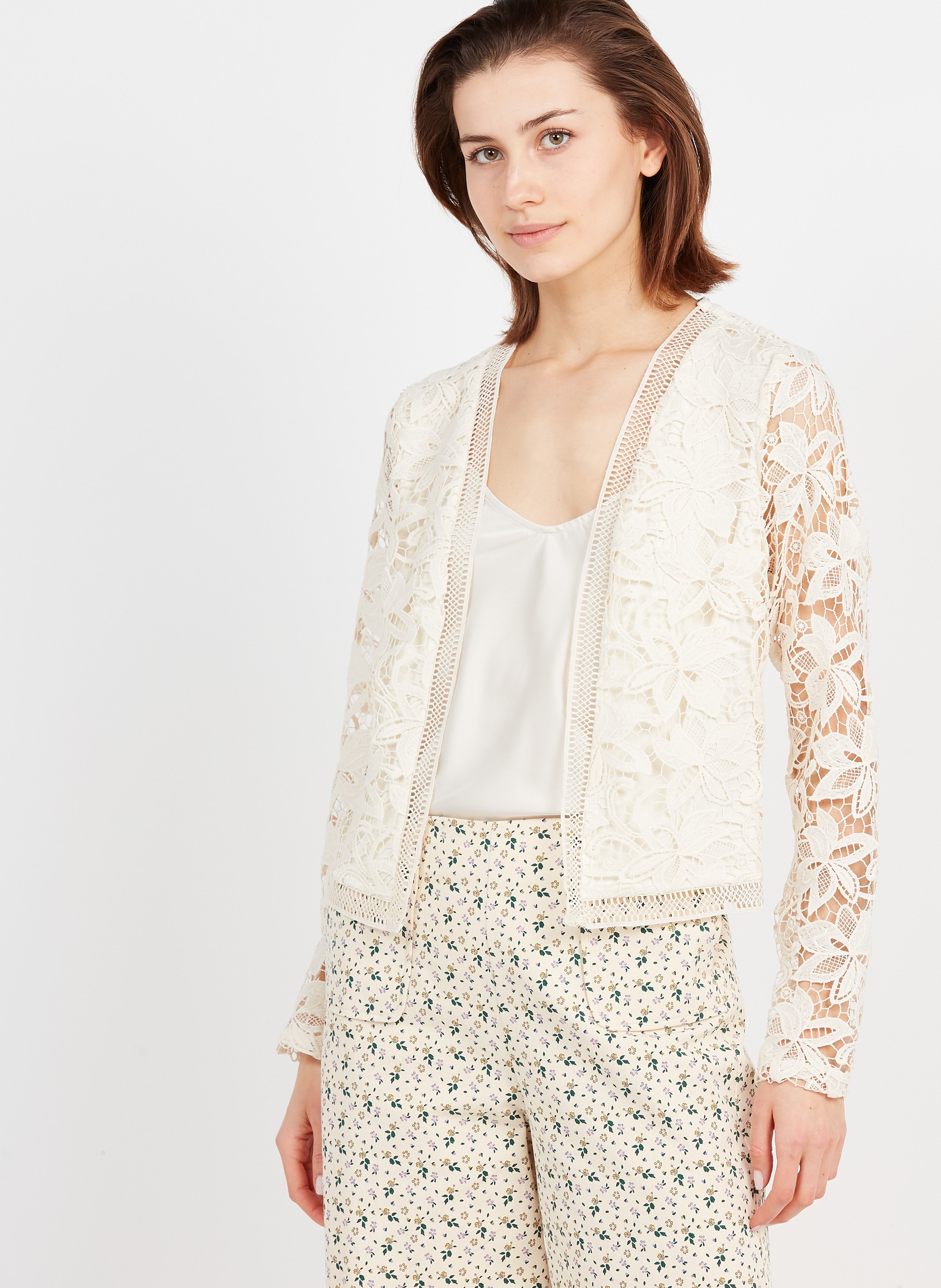 Chaqueta De Guipur Birch Vila - Mujer | Place des Tendances