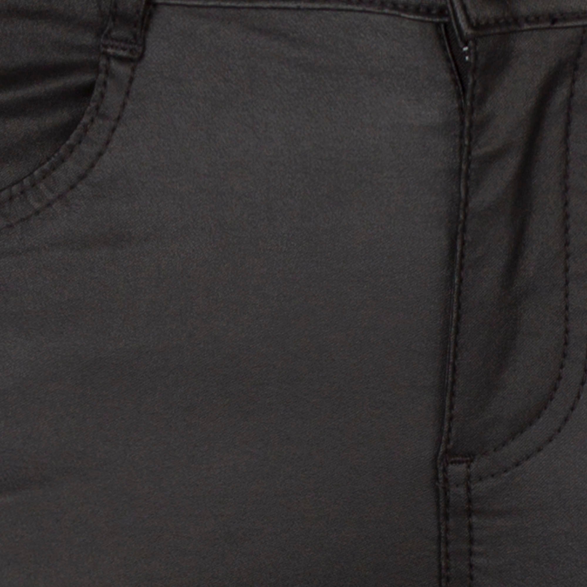 Vaquero Slim Encerado De Algodón Elástico Noir Maison 123 - Mujer | Place  des Tendances