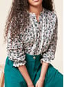 ACOTE TREFLES VERTS Beige