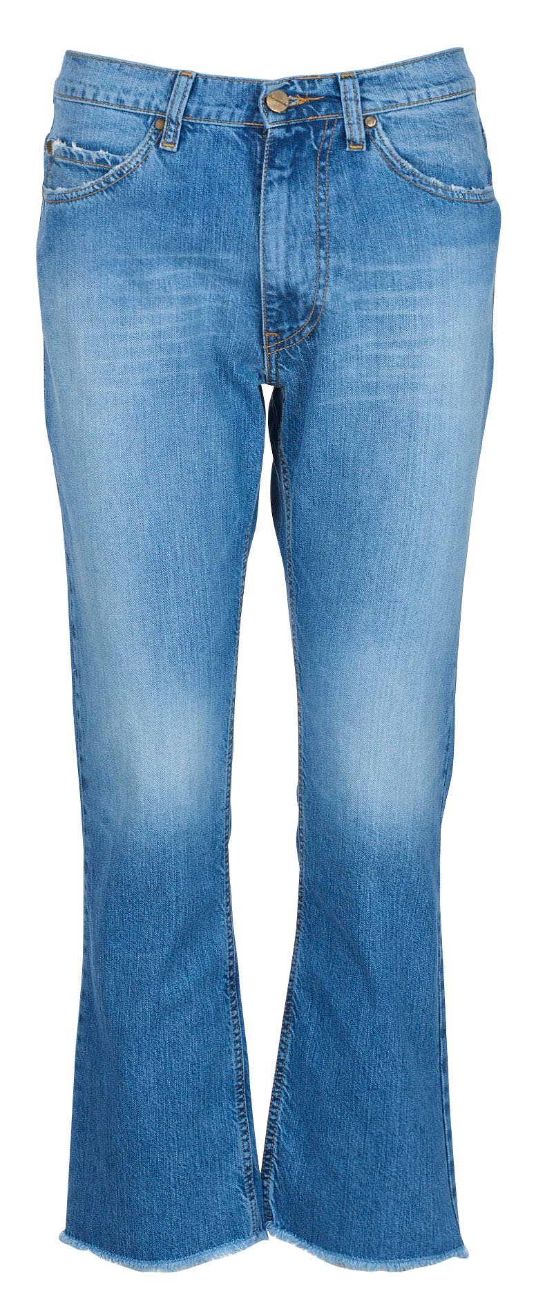 Jupe Mi-longue Acquaverde Taille 36 (S, T1) - Longueur 57 Cm - Couleur Bleue - Occasion Très Bon état