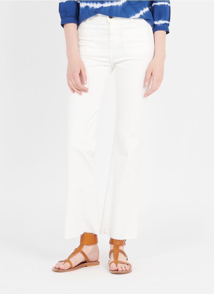 ACQUAVERDE Pantalon large | Blanc