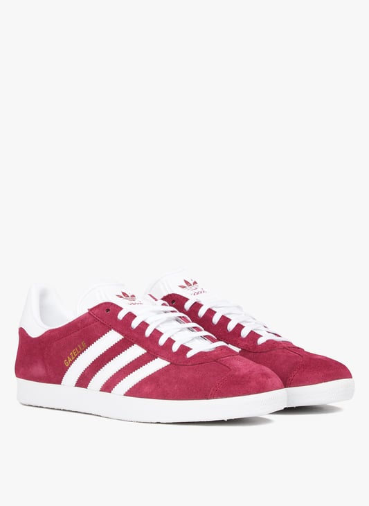 Adidas Gazelle en cuir Rouge Adidas Gazelle en cuir Rouge