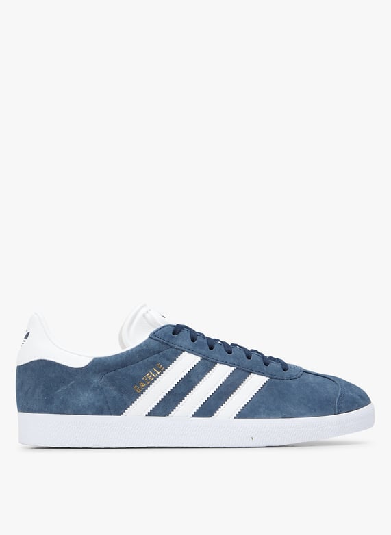 Gazelle en cuir Bleu