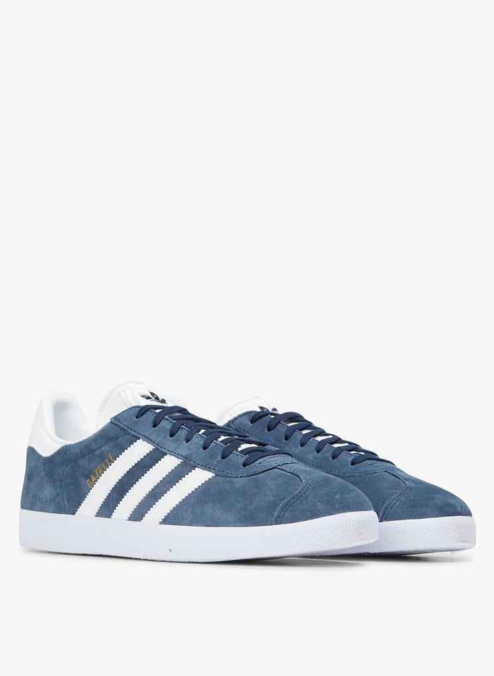 Gazelle en cuir Bleu