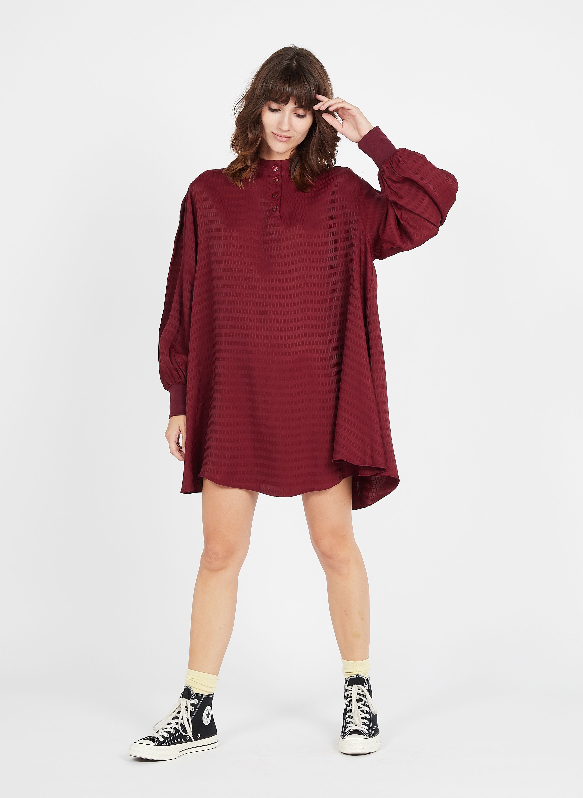 rouge Robe pull AMERICAN VINTAGE 36 Robes pull American Vintage Femme Femme Vêtements American Vintage Femme Robes American Vintage Femme Robes pull American Vintage Femme S, T1 