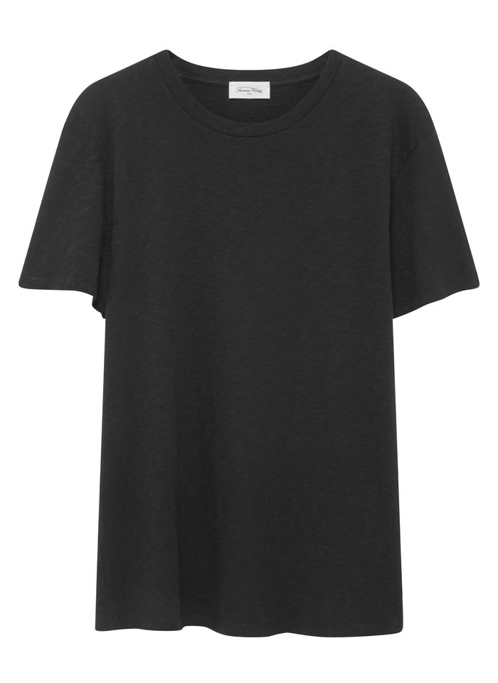 AMERICAN VINTAGE Tee-shirt col rond regular-fit en coton | Noir