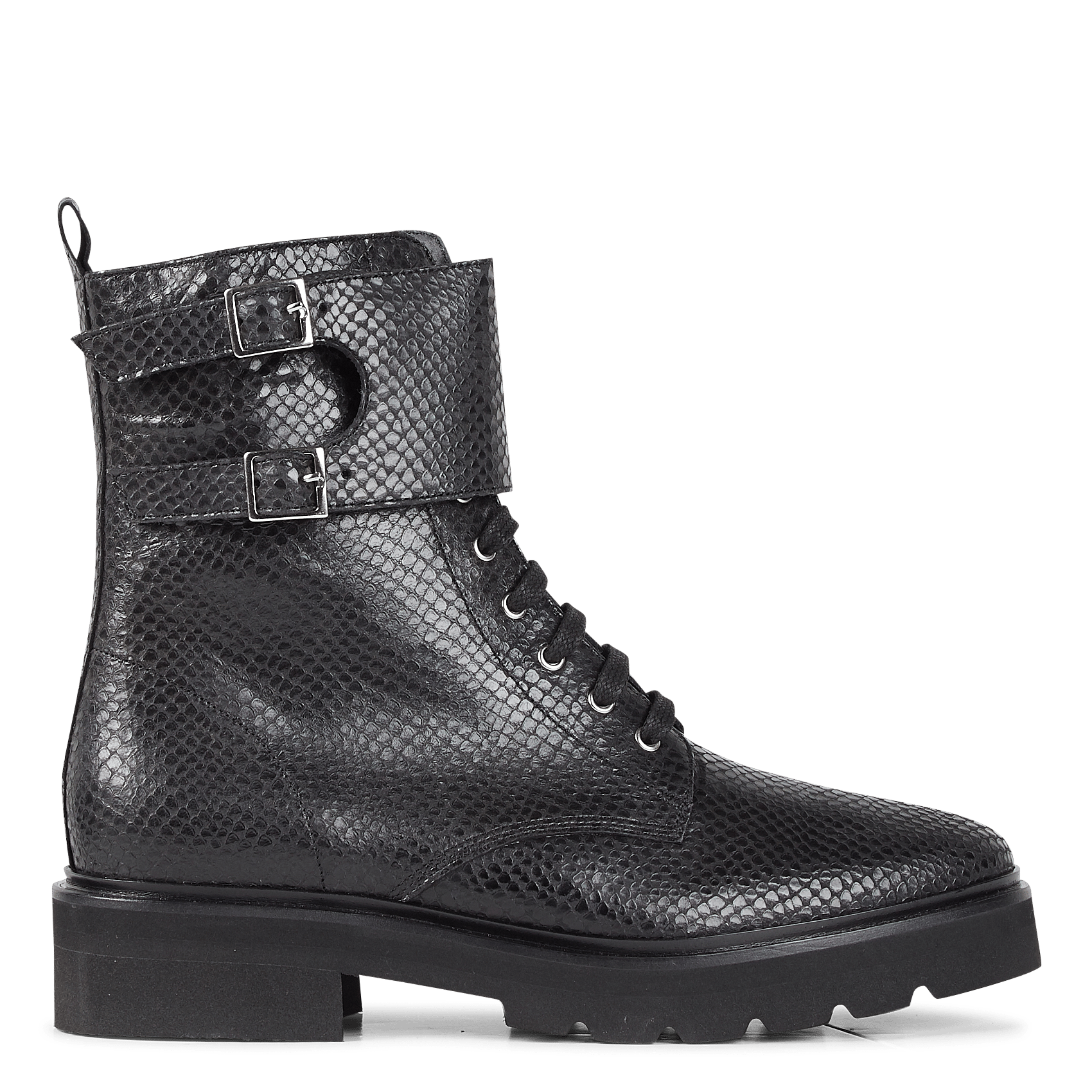 bottine femme python