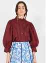 ANTIK BATIK BURGUNDY Rouge