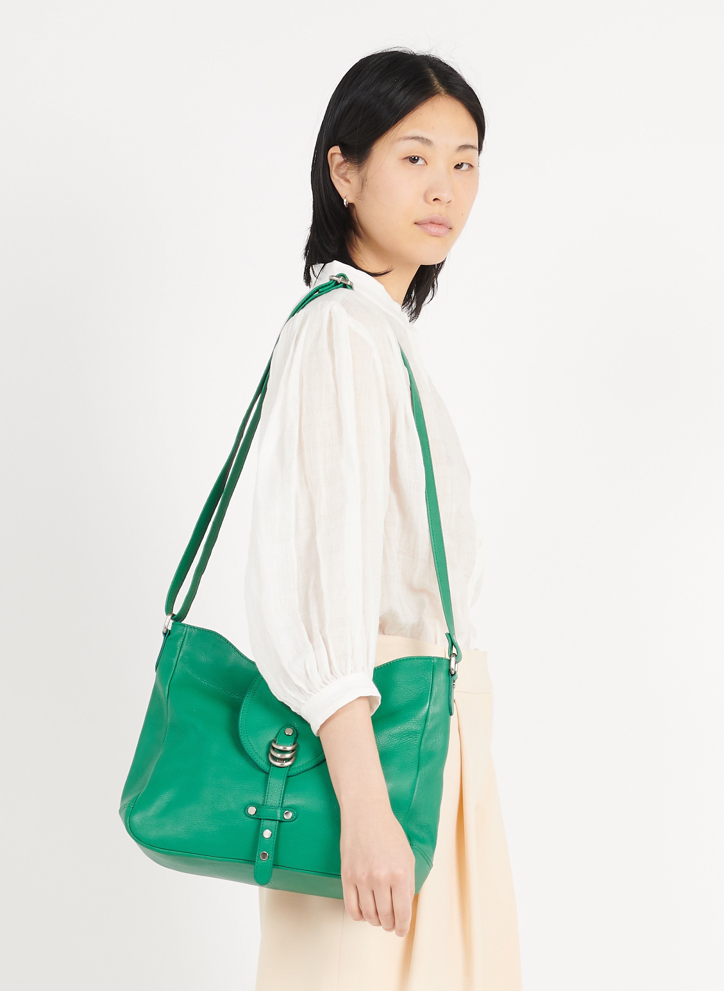 longchamp cabas cuir