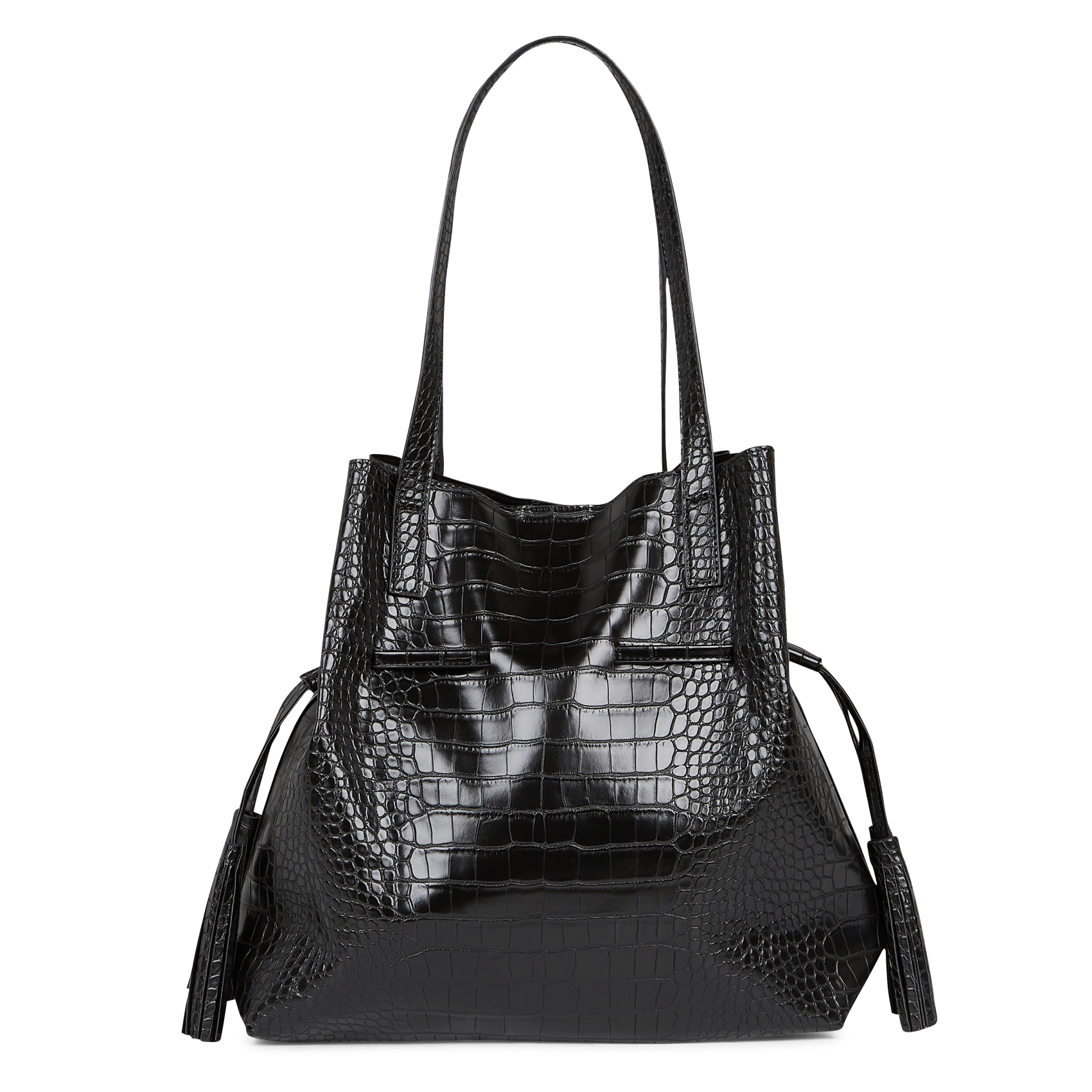 sac cabas effet croco