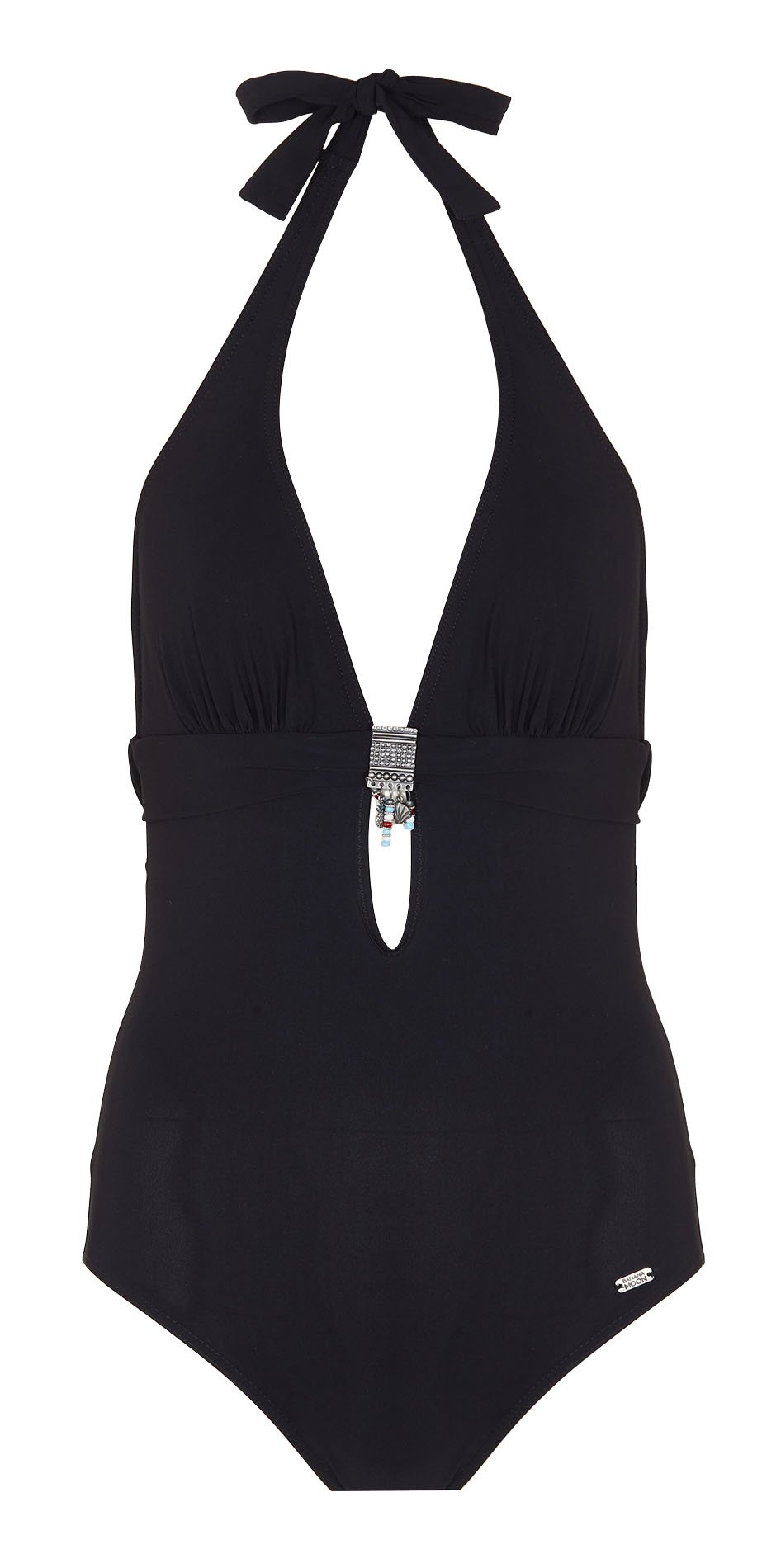 Maillot De Bain 1 Pièce Femme Col V Dos Nu Amincissant Push Up - Costume Natation Sexy