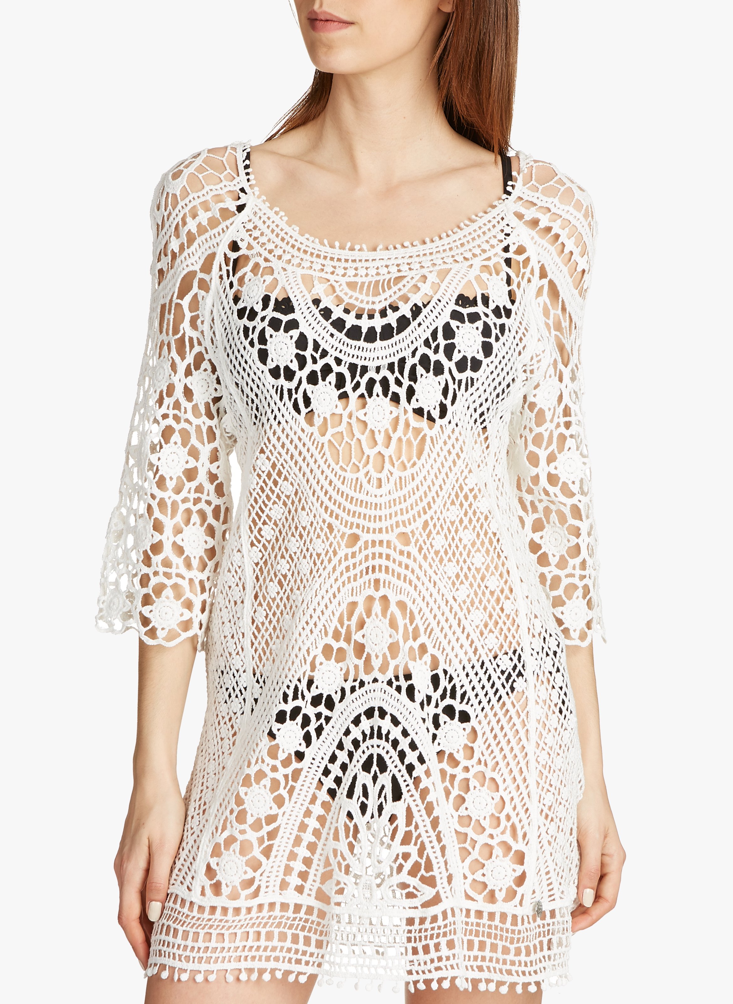 robe crochet plage