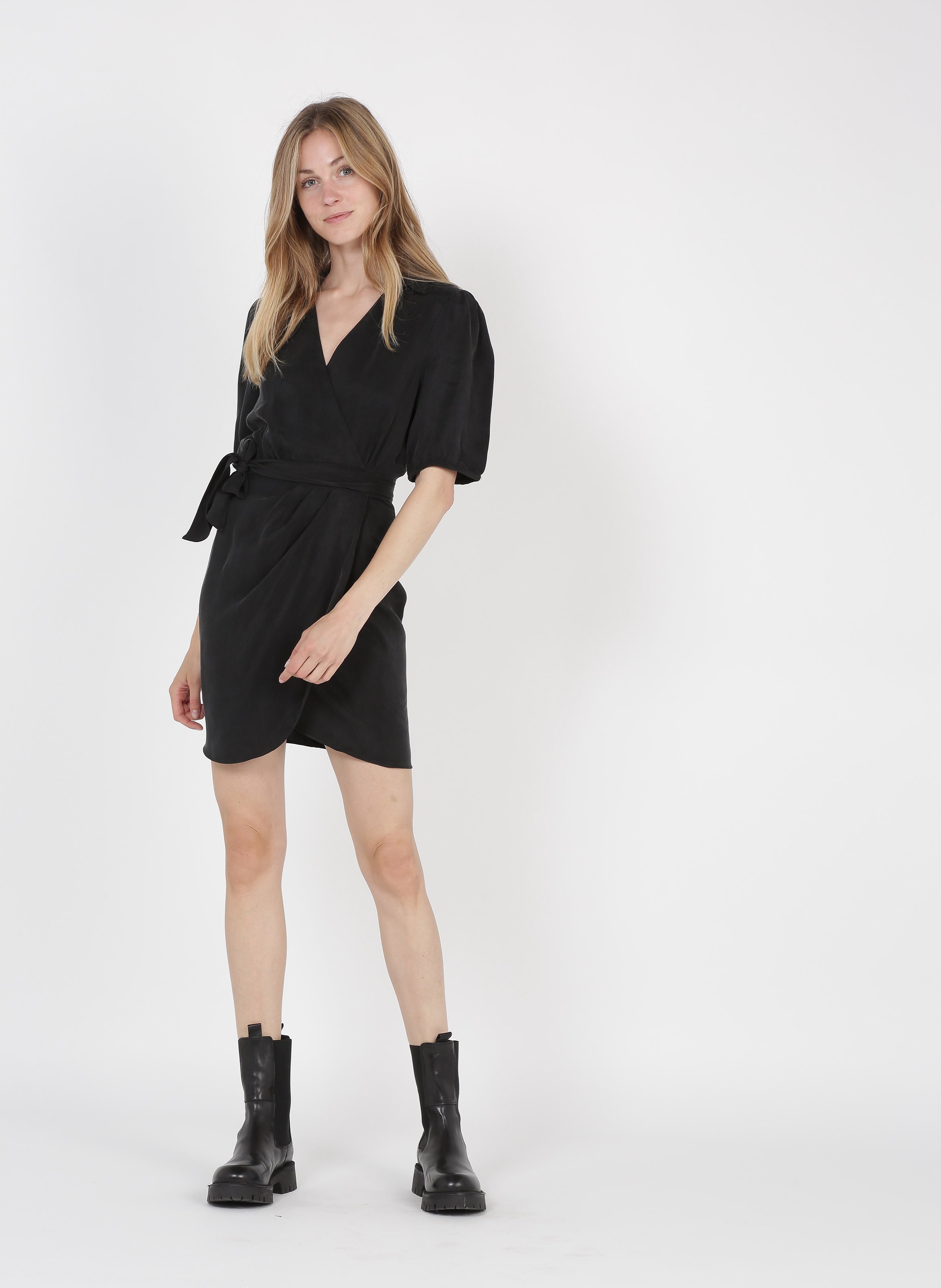 robe courte cache coeur