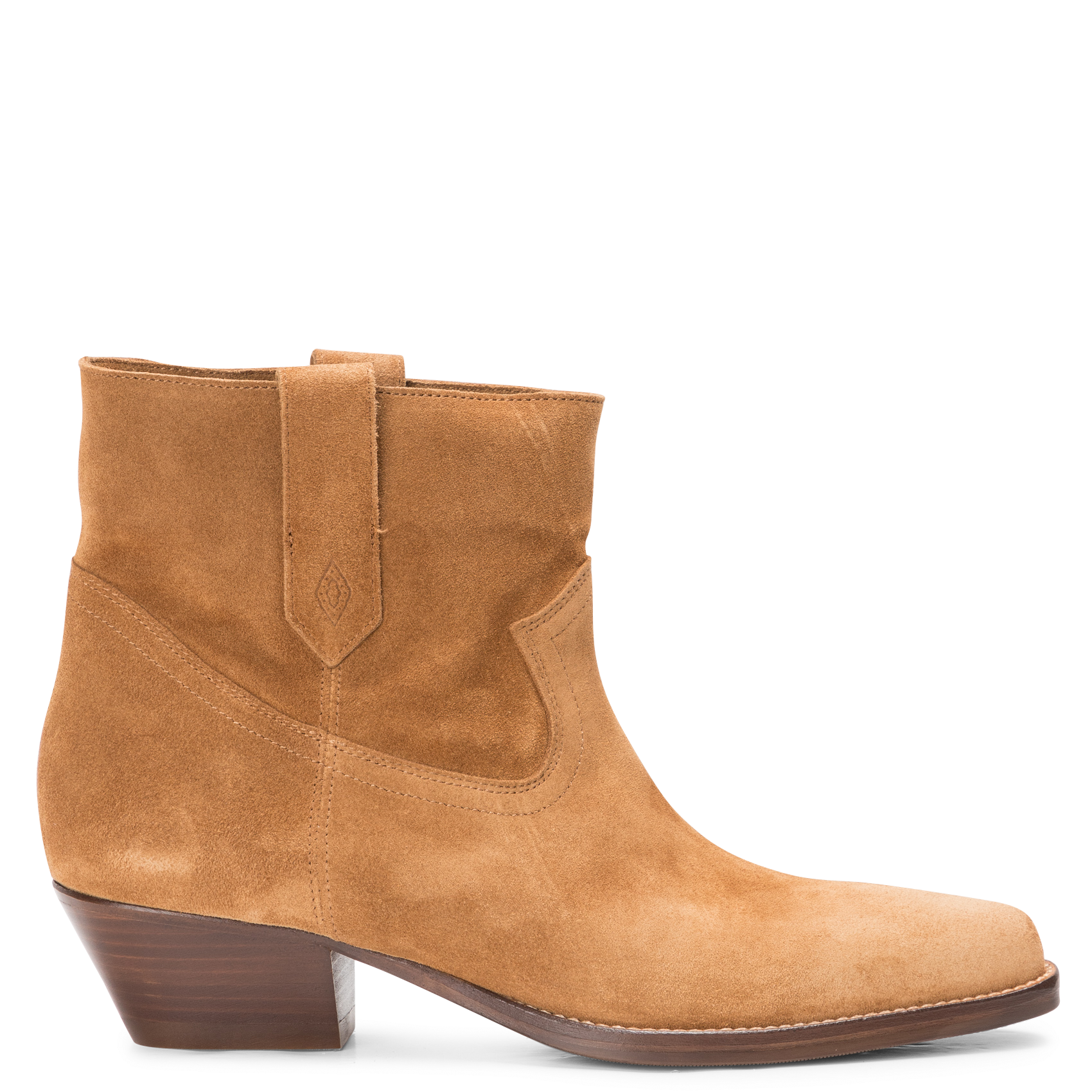 boots croute de cuir