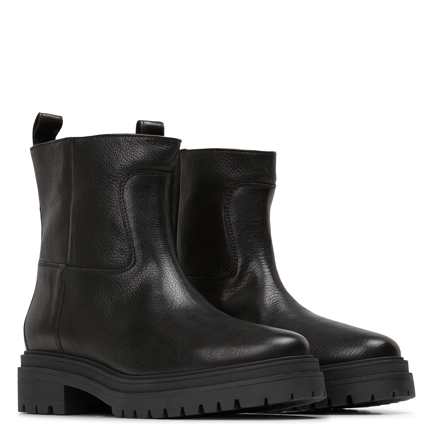 bottines noires bash