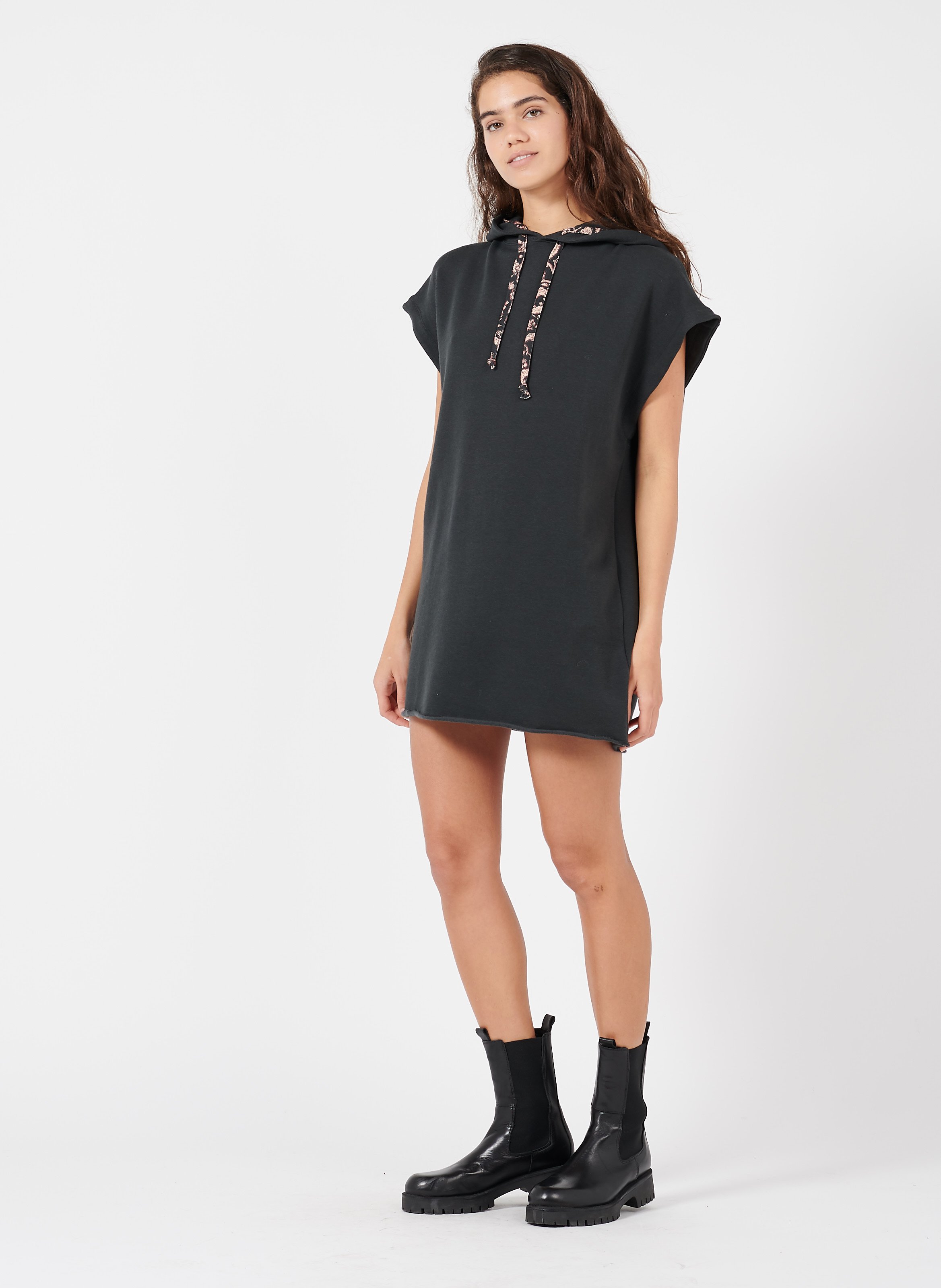 robe sweat capuche zara