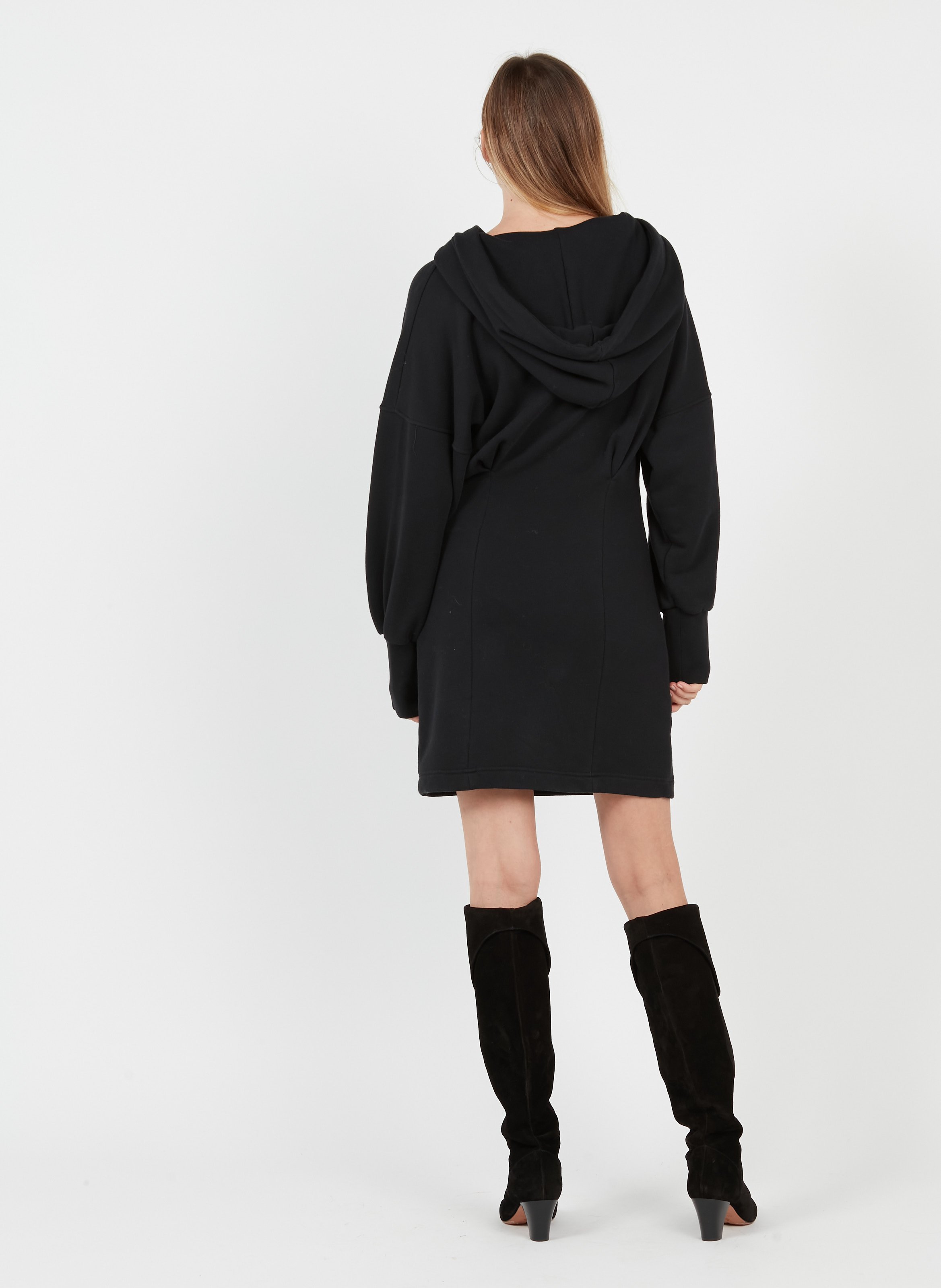 robe sweat sans capuche