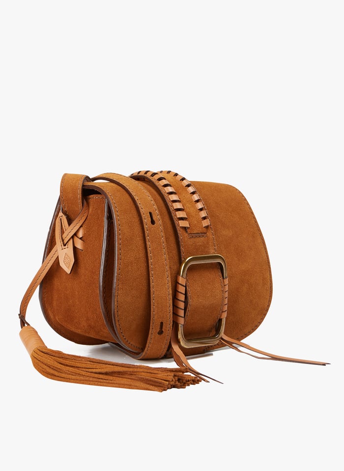 Sac bandoulière cuir marron femme best sale