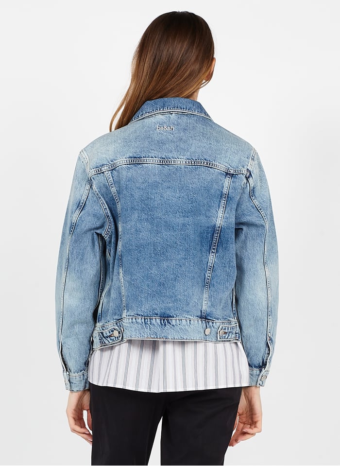 Veste En Jean Lightusedblue Ba Sh Femme Place Des Tendances Veste En Jean Lightusedblue Ba Sh Femme Place Des Tendances