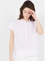 BELLEROSE STRIPE A Bleu