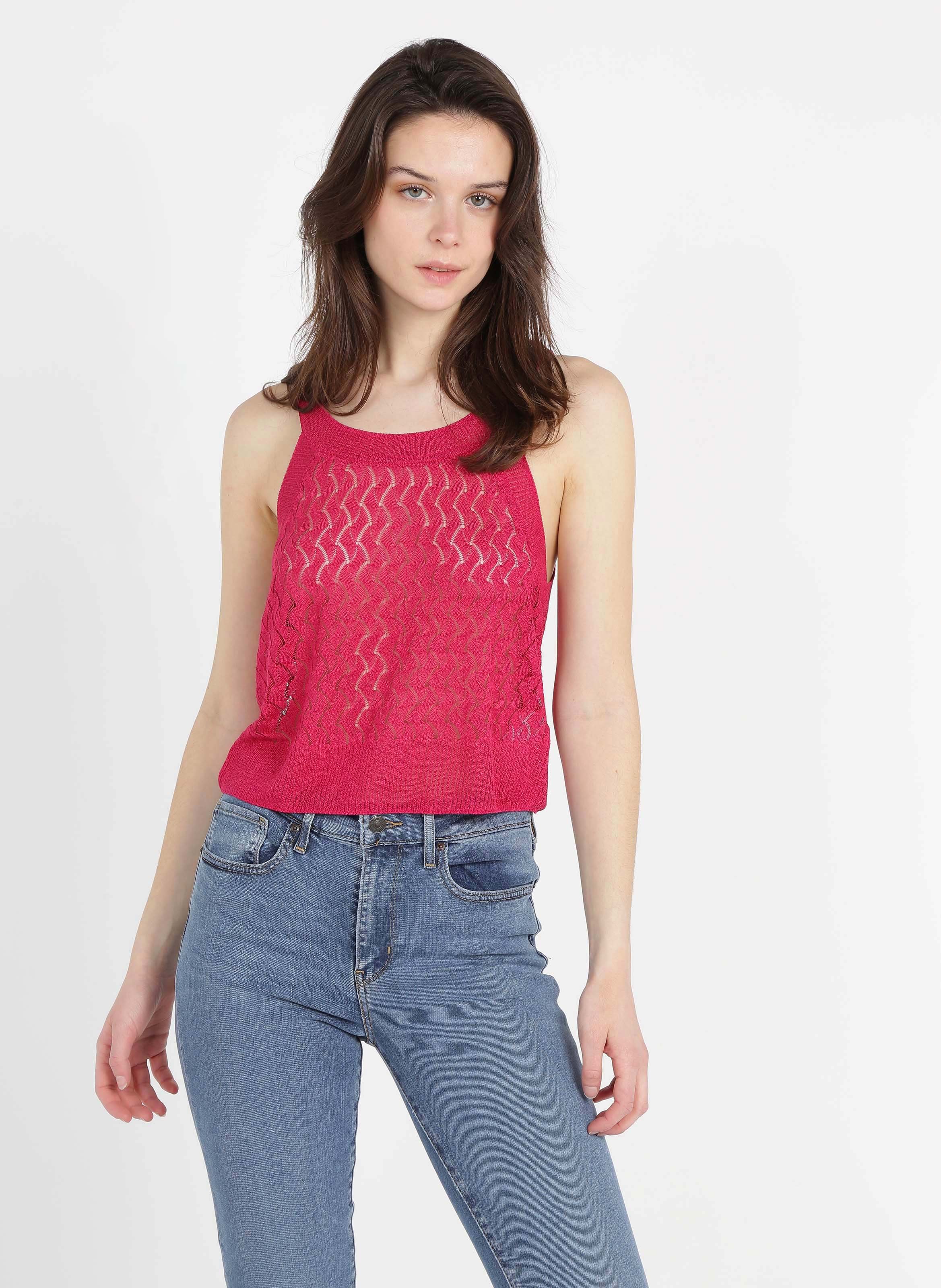 Débardeur Femme BERENICE Taille XL Rose 100% Lin - Occasion Très Bon état