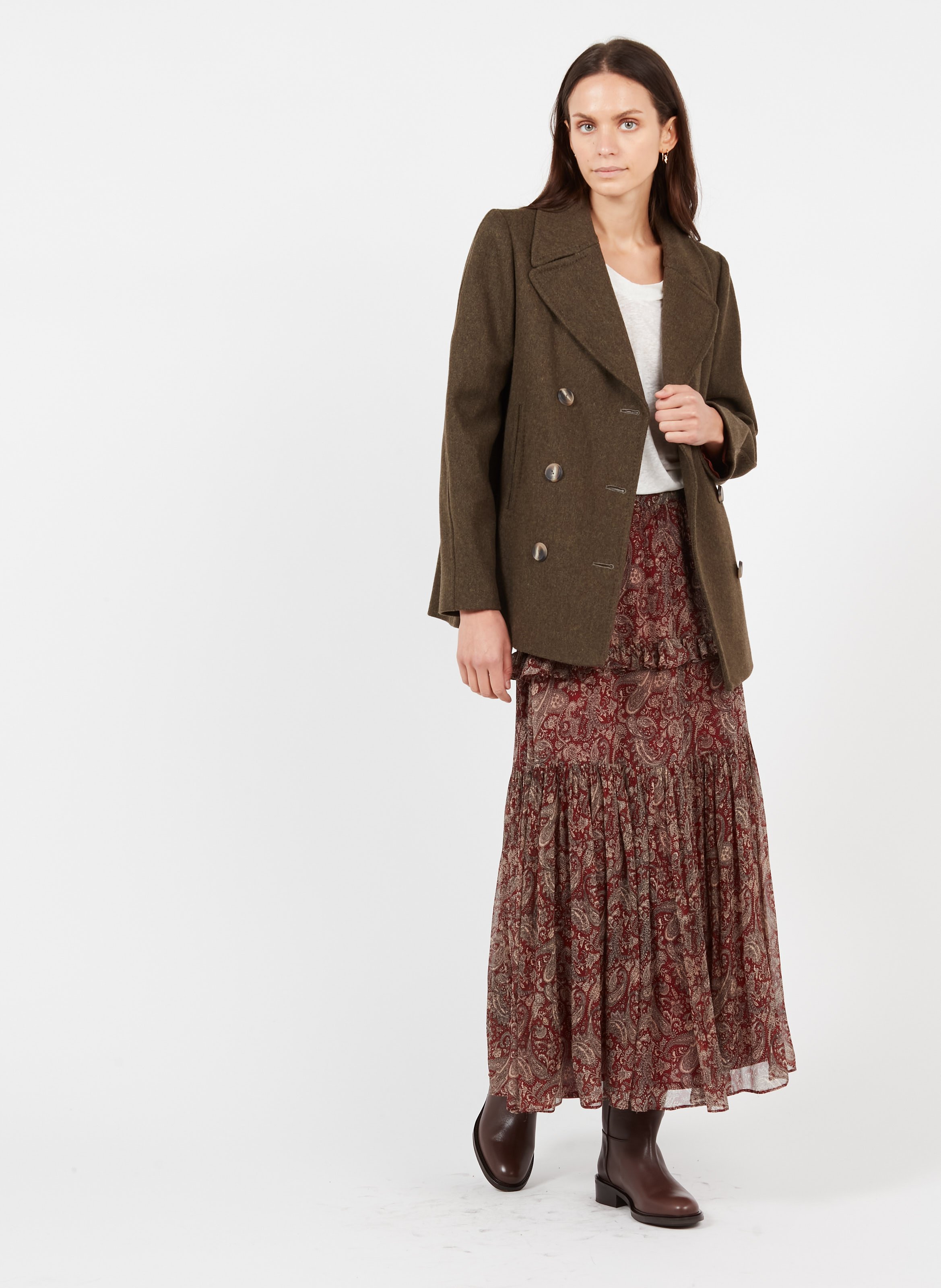 jupe crayon taille elastique