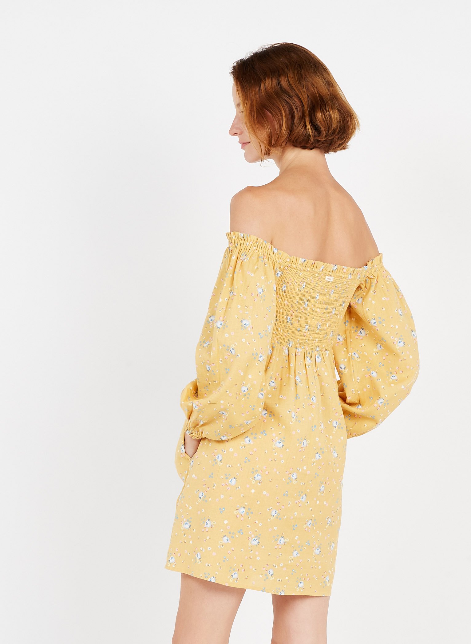 robe billabong jaune