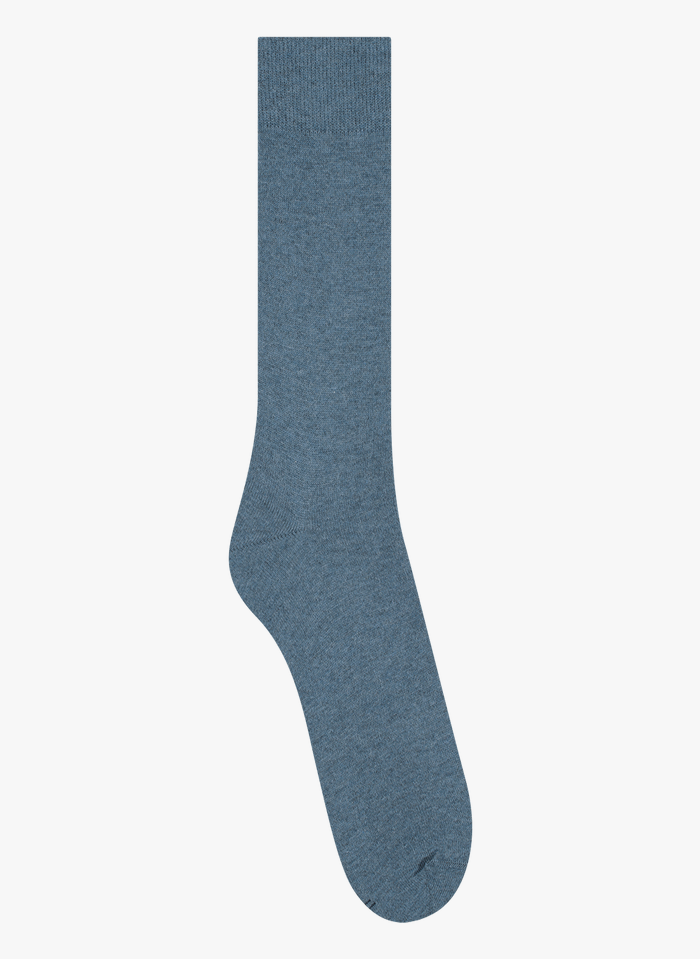 Chaussettes Laine Intérieur Coton Anthracite - Bleuforêt