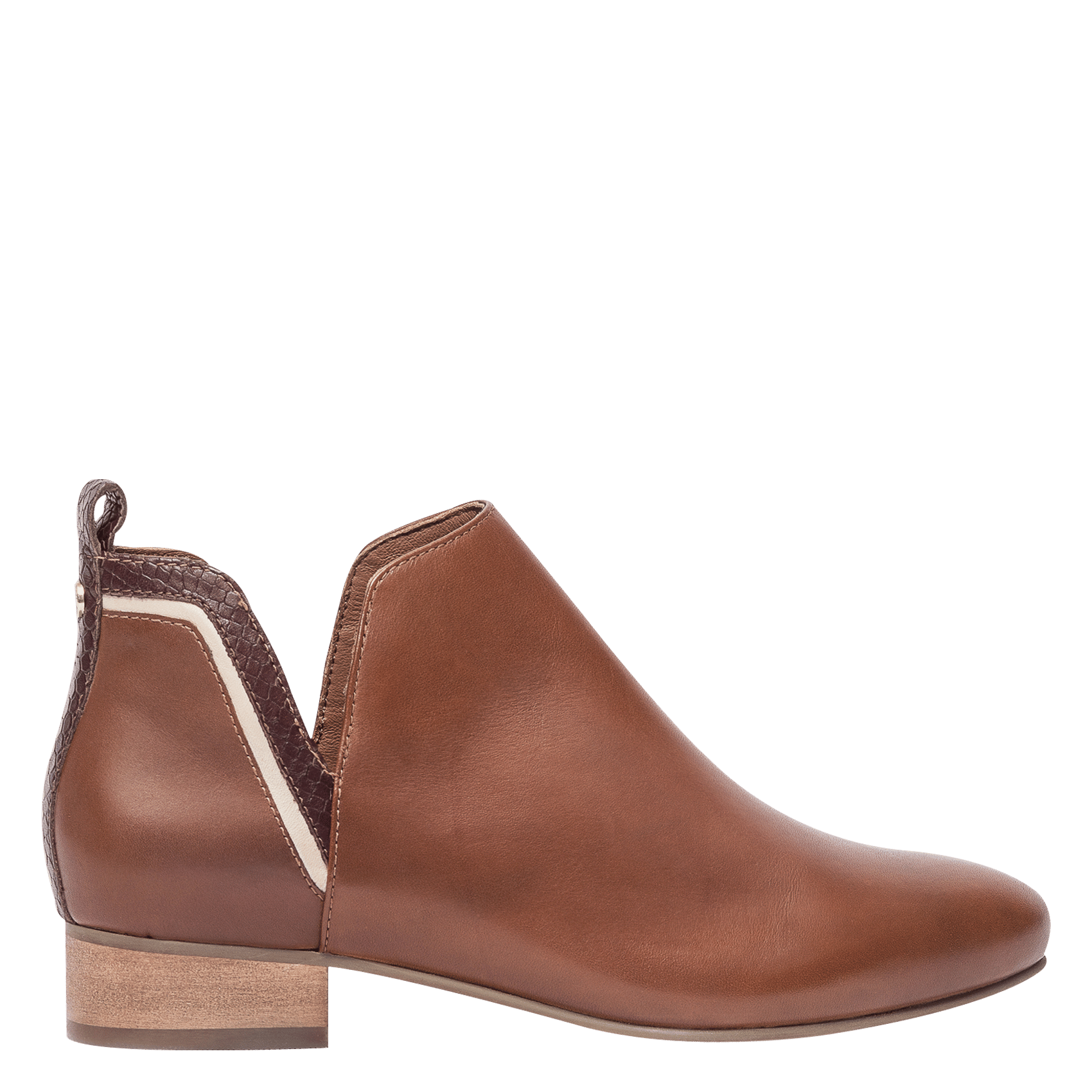 low boots cuir