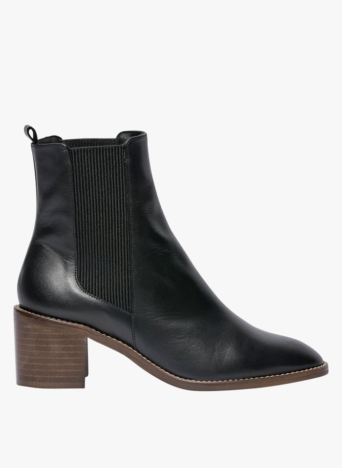 Bottines noires discount bocage