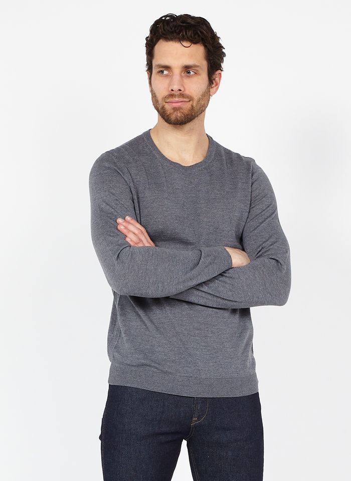 Pull homme Col rond 50% Laine Coupe confort