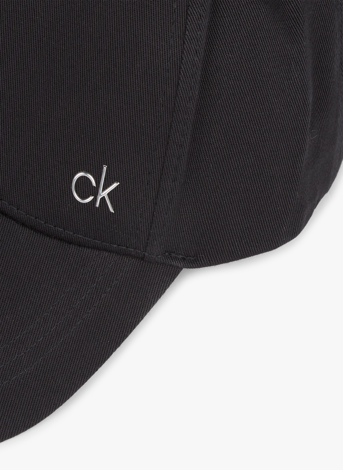 Calvin Klein - Casquette à logo au centre - Noir