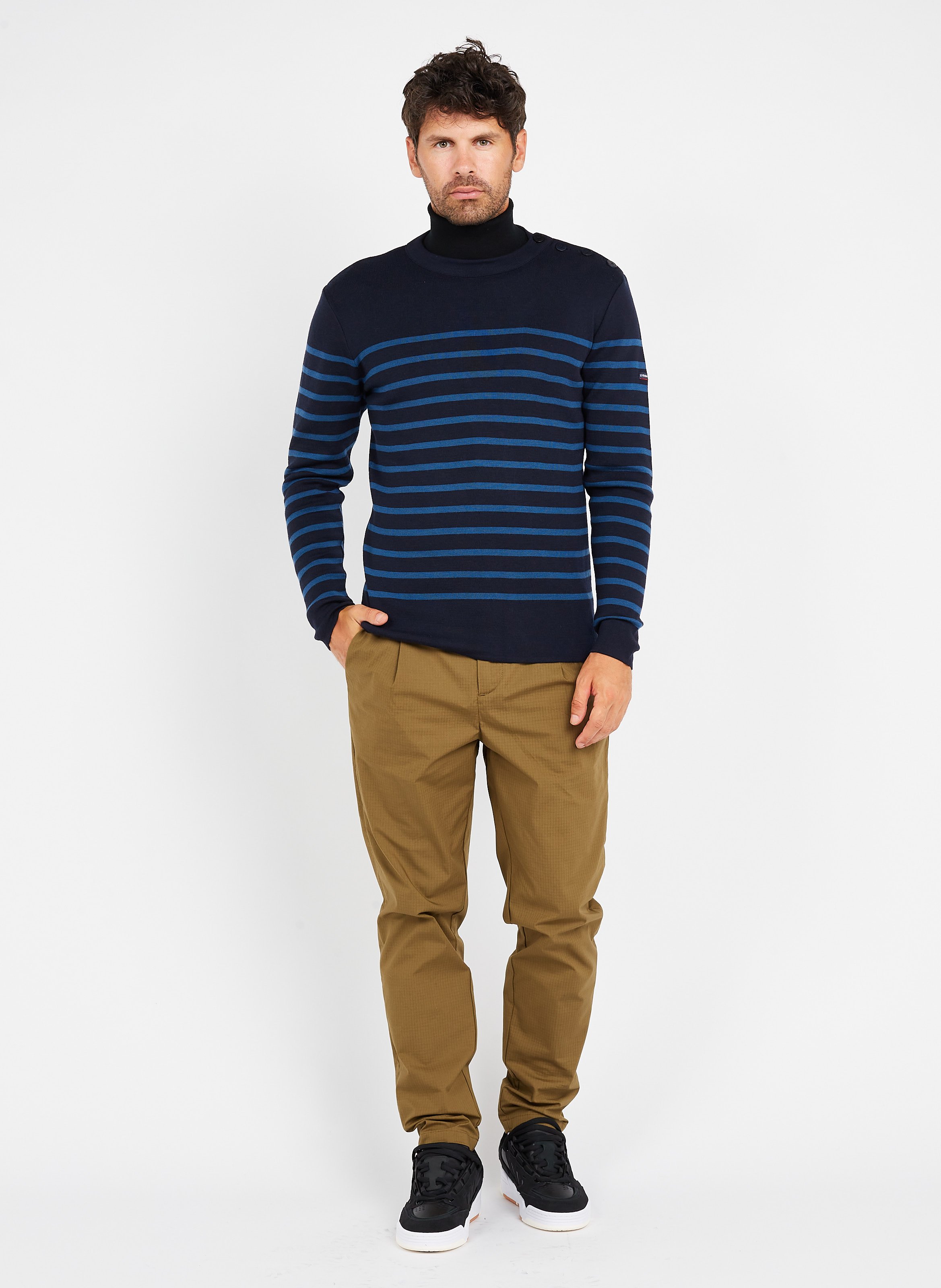 T-Shirt À Col Rond AllSaints pour homme en coloris Noir