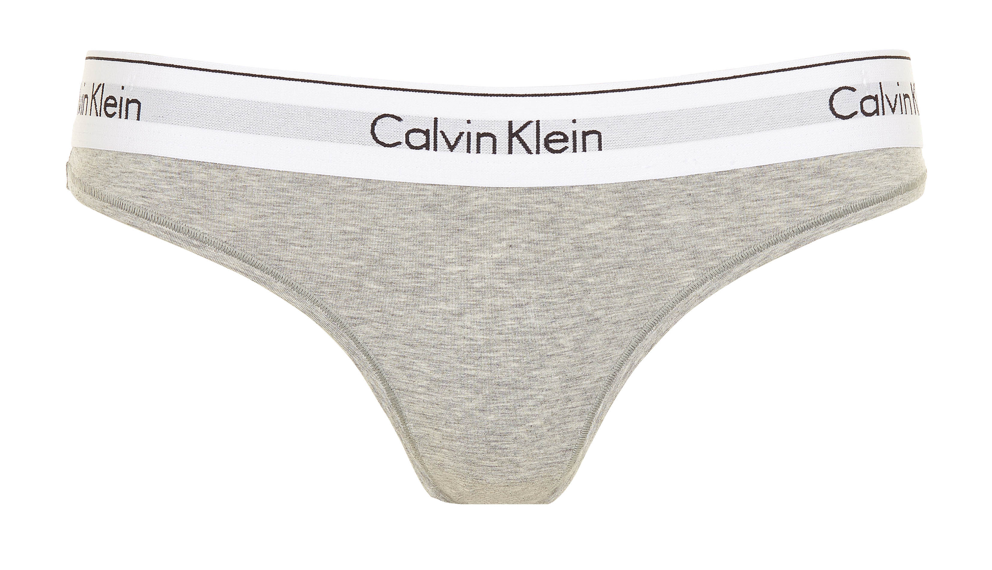 CALVIN KLEIN UNDERWEAR String en coton | Gris