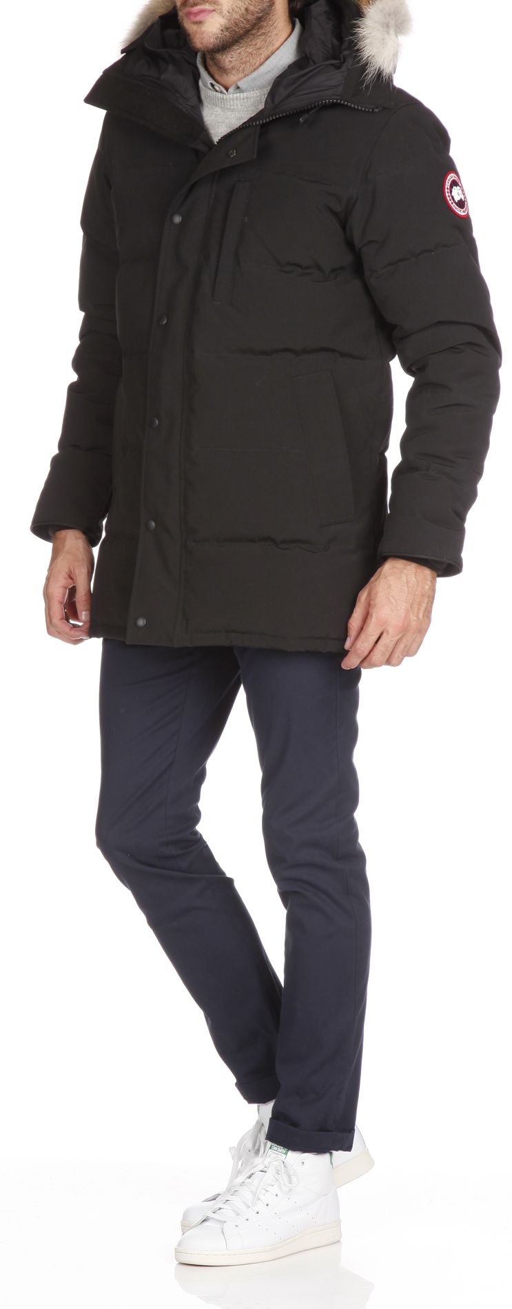 canada goose carson parka black label