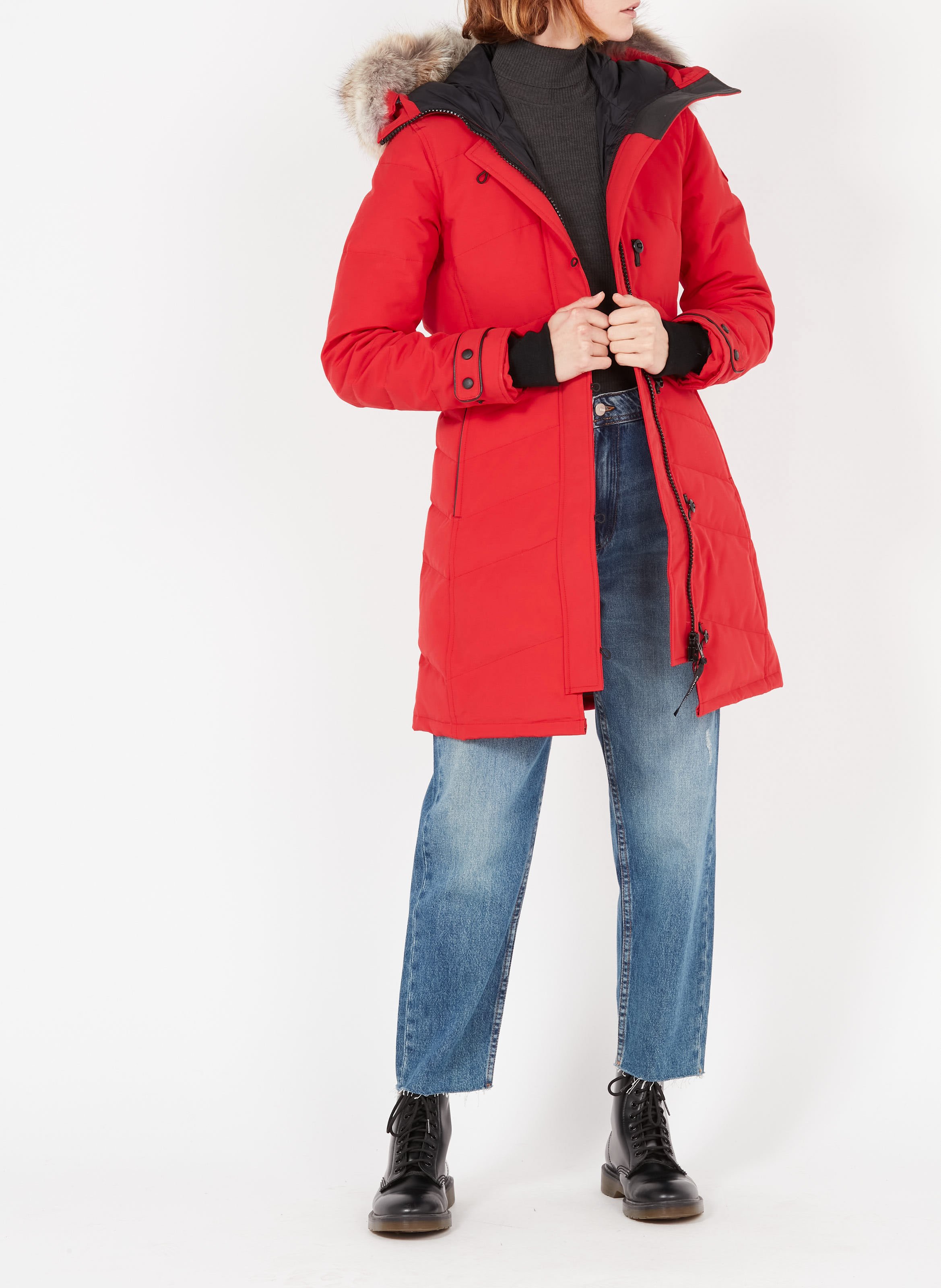 Doudoune Morgan Doudoune Femme Cintrée Noire Parka Femme Cintrée