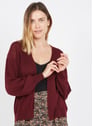 CAROLL BORDEAUX UNI Rouge