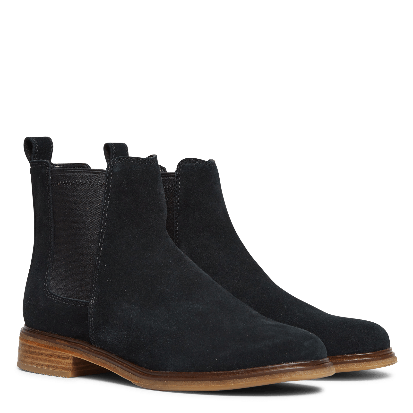Bottines En Cuir Black Sde Clarks - Femme | Place des Tendances